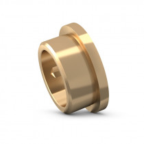 SKF PBMF 506050 M1G1 pouzdro kluzné přírubové, masivní bronz - N1