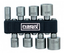 Hlavice nástrčná 3/8" 6hran 17 mm prodloužená, NAREX 76036217 - N1
