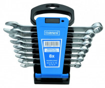 Sada očkoplochých klíčů palcová-plast.držák DIN 3113, 230406.608-3113NAREX, 8-dílná /1/4"-5/8"/ - N1