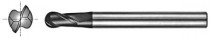 Fréza tvrdokovová, dlouhá, 2 břitá, kopírovací, MASTER, 304-024-1-25X75 TIALN /83585/ - N1