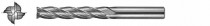 Fréza tvrdokovová, extra dlouhá, 4 břitá, MASTER, 301-1006 8x42x100 mm - N1
