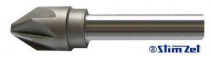 Záhlubník kuželový s válcovou stopkou HSS, 221627, 90x10 mm - N1