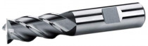 Fréza válcová čelní krátká, 2 břity do středu, F140618, 3,5x10 mm - N1