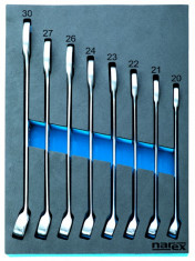 Modul očkoplochých klíčů 20-30mm/8dílů DIN 3113, NAREX-MODUL, M 230406.608 - DIN3113 - N1