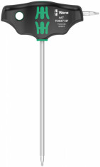 Klíč zástrčný TORX s T-rukojetí T9 x 100 mm 467 HF, WERA 023370 - N1