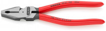 KNIPEX 02 01 180 Silové kombinované kleště, plastové návleky, fosfátováno na černo, 180 mm - N1