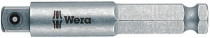 Adaptér na hlavice 1/2" stopka 7/16" 870/7, WERA, 050510-1/2"x75 - N1
