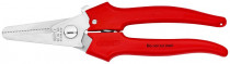 KNIPEX 95 05 190 Kombinované nůžky s plastovým nástřikem 190 mm - N1