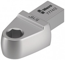 Nástrčný nástroj s adaptérem na bity 5/16", 9x12 mm, 7774/2, WERA, 078641-5/16"x42.0 - N1