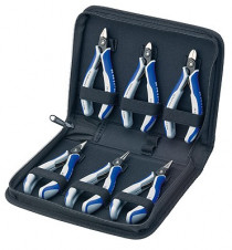 KNIPEX 00 20 16 P Pouzdro s kleštěmi pro elektroniku 6 ks - N1
