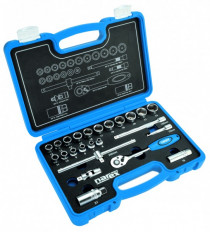 Sada hlavic a ovladačů 3/8", NAREX-SADA, 24-dílná, 3/8"- HS003022 - N1
