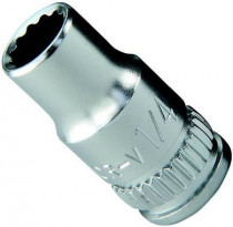 Hlavice nástrčná 1/4" palcová 12hran 7/16", NAREX 76026314 - N1