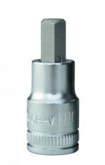 Hlavice zástrčná 1/2" 6hran 14 x 55 mm CrV, NAREX 760451H14 - N1