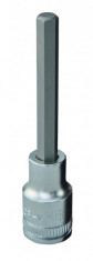 Hlavice zástrčná 1/2" 6hran 7 x 100 mm CrV, NAREX 760491H07 - N1