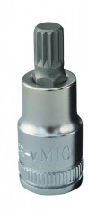 Hlavice zástrčná 1/2" XZN M16 x 55 mm CrV, NAREX 760451M16 - N1