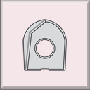 Vyměnitelná břitová destička, PRAMET, RC 08-F:7215 - N1
