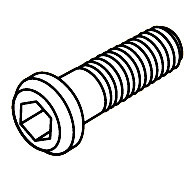 Šroub, PRAMET, HS 0408 (M4X8 - SR 19) - N1