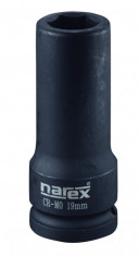 Hlavice nástrčná 1/2" 6hran 21 mm průmyslová prodloužená, NAREX 24046221PR - N1
