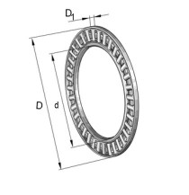 INA AXK 2035-A axiální jehlová klec - N1