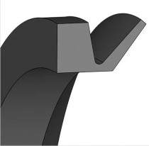 V-kroužek VA 170 NBR60 Dichtomatik - N1