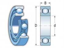 Nachi 6001 CM kuličkové ložisko - N1