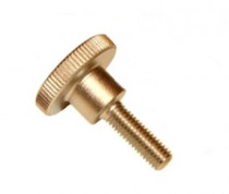 Šroub s válcovou rýhovanou hlavou DIN 464 M5x8 mosaz - N1