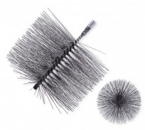 Kartáč rourový válcový - ocel 0,40mm, KARTÁČ, 1314168 - pr.160/0,40 - N1