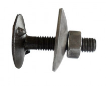 Šroub korečkový s maticí a podl. DIN 15237 M8x25 - N1