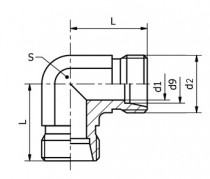 Spojka LS2 Js15 M27x1,5 - N1