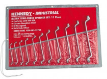 Sada klíčů očkový oboustranný průmyslový chrom - metrický 6-32 mm 11.dílná sada Kennedy - N1