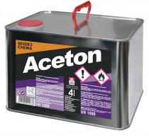 Aceton 4 L - technické rozpouštědlo Severochema - N1