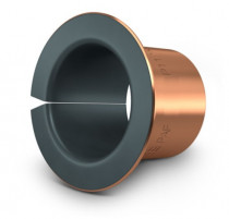 Permaglide PAF 10120 P11 přírubové kluzné pouzdro, bronz-PTFE - N1