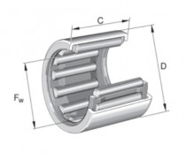 INA HK 1012 jehlové ložisko s lisovaným pouzdrem - N1