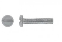 Šroub nízká válc.hl. - drážka DIN 85 M3x6 pozink - N1