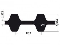 Řemen ozubený 600 DH 300 (76,20 mm) optibelt ZR - N1