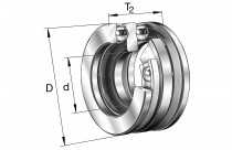 FAG 52328-MP axiální kuličkové ložisko - N1