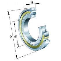 FAG N 221-E-XL-M1-C3 válečkové ložisko - N1