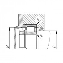 FAG NUP 2230-E-XL-M1 válečkové ložisko - N1