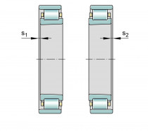 FAG N 1013-D-K-TVP-SP-XL válečkové ložisko - N1