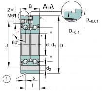 INA ZKLF 1762-2RS-XL - N1