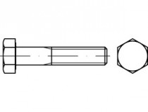 Šroub šestihranný částečný závit UNF 3/8x2.1/2" Grade 5 (~8.8) bez PÚ - N1