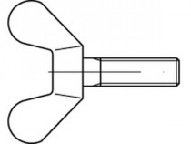 Šroub křídlový GT DIN 316 M12x30 pozink - N1