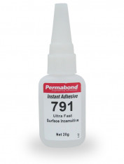 Permabond 791 - 20 g kyanoakrylátové lepidlo, nízká viskozita - N1