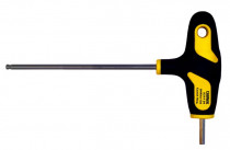 Klíč zástrčný šestihranný s T-rukojetí s kulovou hlavou 3 x 100 mm, NAREX 831403 - N1