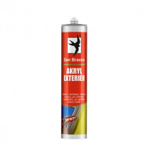 Debbex Akryl EXTERIÉR - 280 ml bílá, kartuše - N1