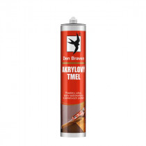 Debbex Akrylový tmel - 280 ml hnědá, kartuše - N1
