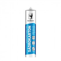 Den Braven Akrylový tmel na sádrokartony - 280 ml bílá, kartuše _20102BD - N1