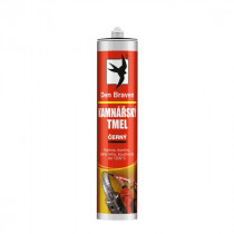 Den Braven Kamnářský tmel - 280 ml černá, kartuše - N1