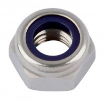 Matice samojistná nízká DIN 985 M10 nerez A2 pozink - N1