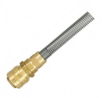 Rychlospojka DN7,2 pro hadici 6x10 mm s ochrannou pružinou, LÜDECKE ES6510TQF - N1